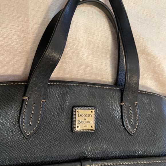 Dooney & Bourke Black Satchel Bag - Picture 2 of 5